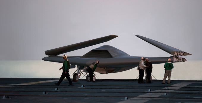 7 Amazing Unmanned Military Aircraft - Lockheed Martin Sea Ghost