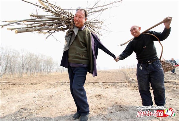 Blind Man And His Armless Friend Planted Over 10,000 Trees In China