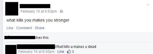 What kills you makes you stronger