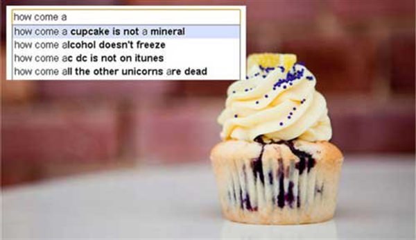 How come a cupcake is not a mineral