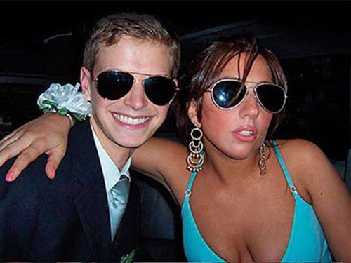 Lady Gaga prom picture