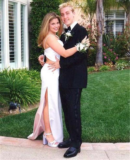 Danielle Fishel and Lance Bass went to prom together