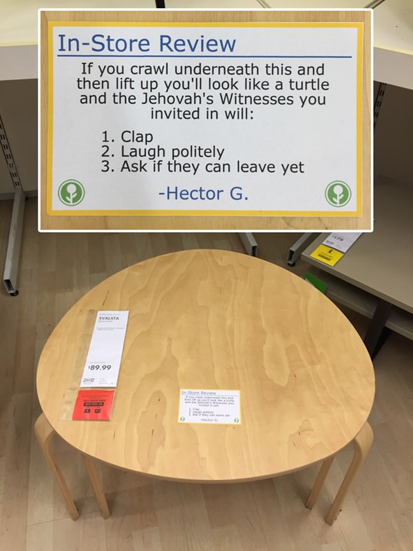 10 Ridiculously Funny Ikea Furniture Reviews