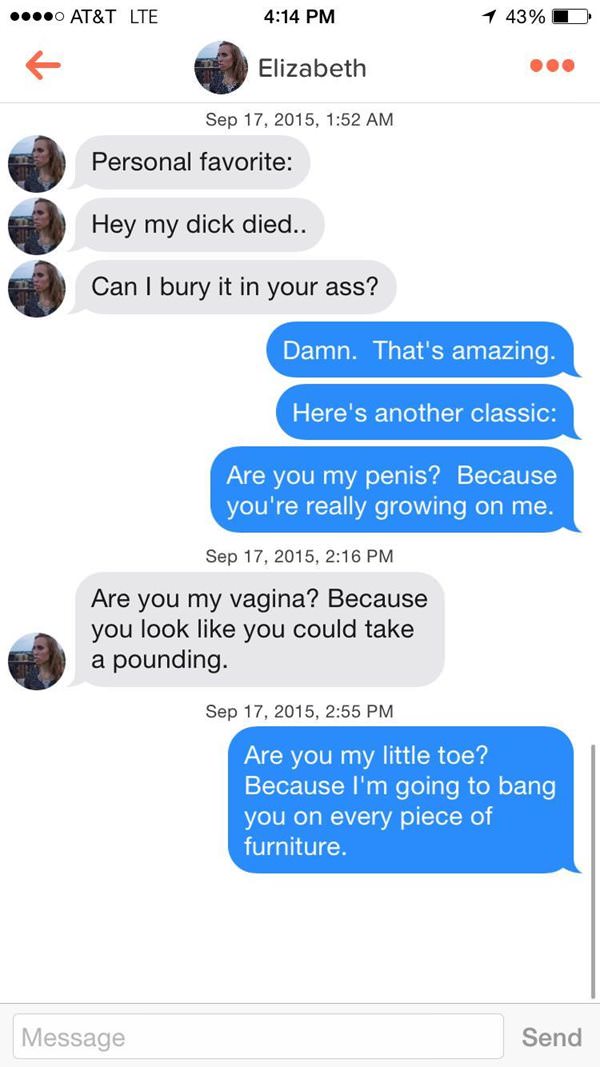 Tinder pick-up lines: Here are the 15 funniest ones