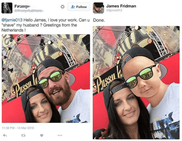 Don’t Ever Ask James Fridman To Photoshop Anything