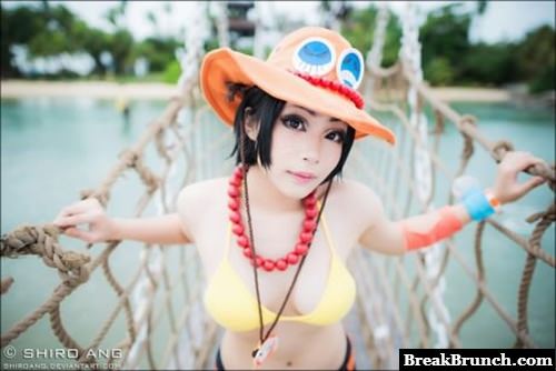 Usami Kei as Portgas D. Ace from One Piece