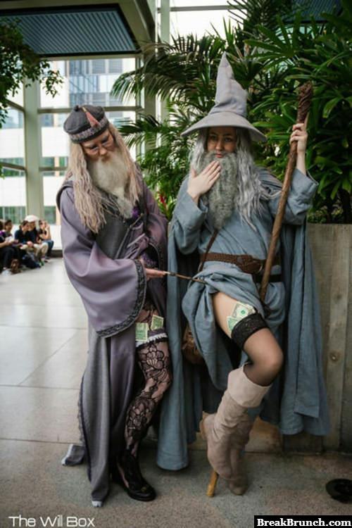 Sexy female Gandalf