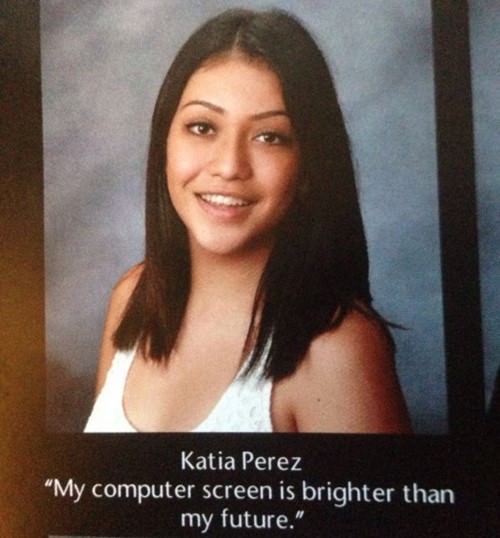 26 yearbook quotes that make you laugh