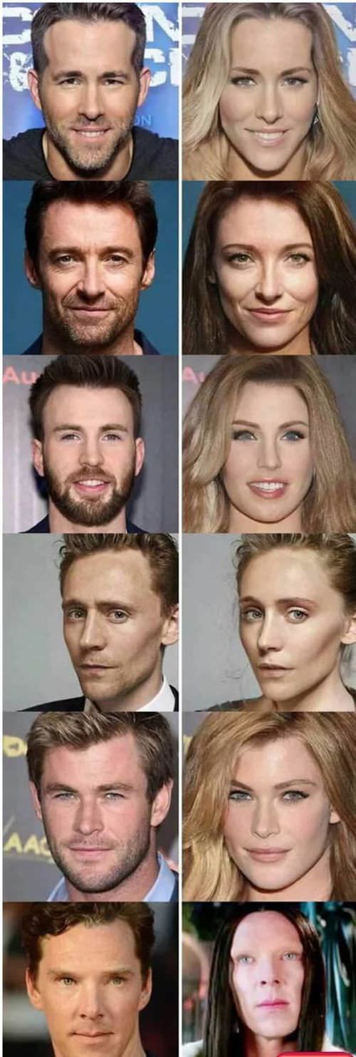Female version of Avengers