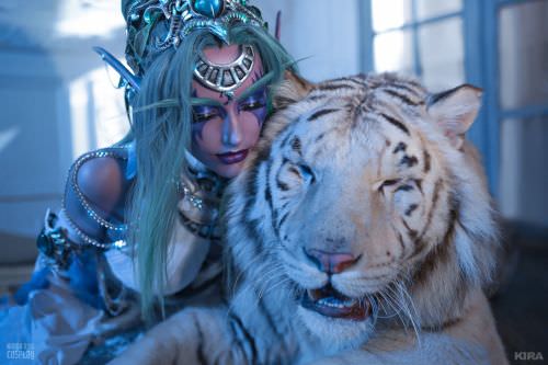 Amazing World of Warcraft Tyrande cosplay by Narga-Lifestream (8 photos)