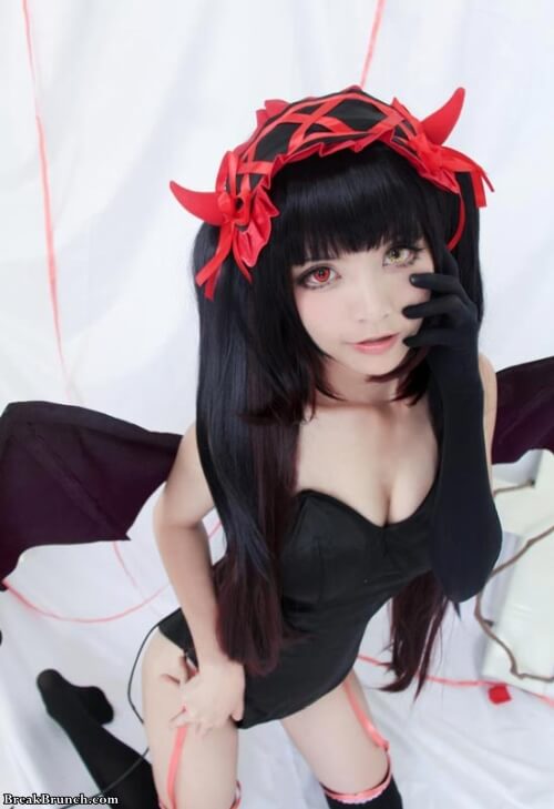 8 sexy picture of Kurumi Tokisaki cosplay from Date A Live
