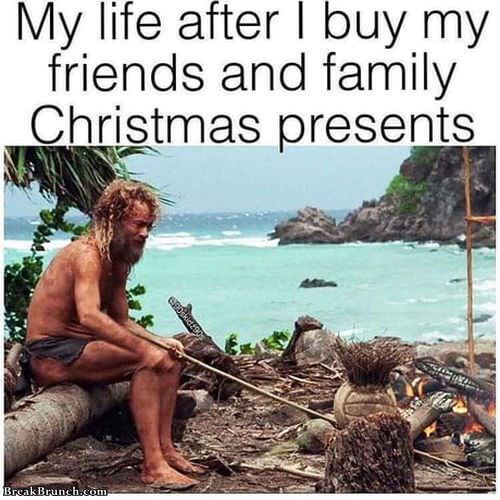 My life after Christmas shopping