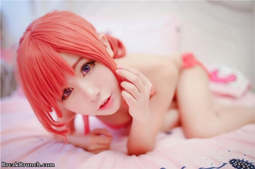 7 sexy pictures of Maki Nishikino cosplay from Love Live!