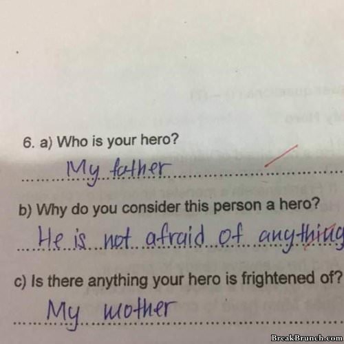 This kid knows who is the boss