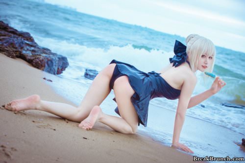 This cosplay is bringing life to Saber Alter from Fate/Stay Night (6 pics)