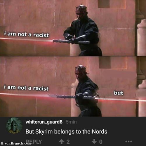 Skyrim belongs to the nords