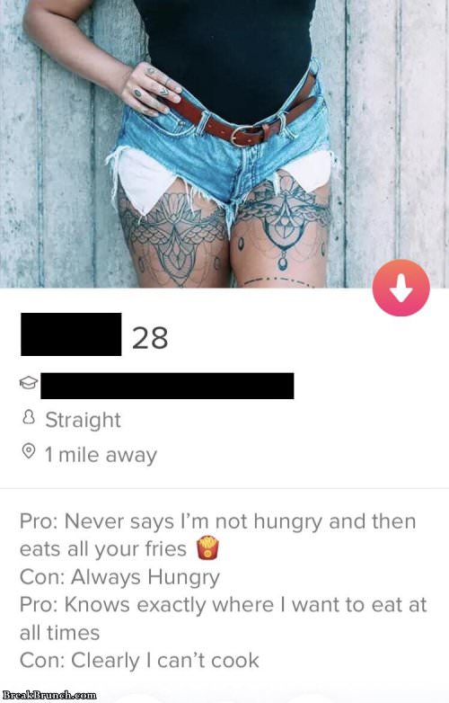 24 Funny And Slutty Tinder Profiles Breakbrunch