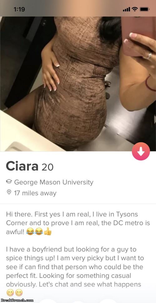 24 funny and slutty tinder profiles - BreakBrunch