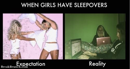 girl-sleepover-expectation-vs-reality-funny-girl-picture