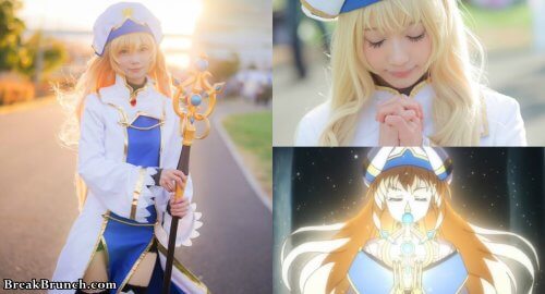 Priestess from Goblin Slayer comes to life with this amazing cosplay by chayexiaoguo (茶叶小果)