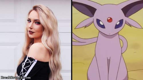 A Norwegian cosplayer brings life to Espeon with her awesome cosplay (6 pics)