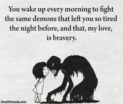 Get up and fight