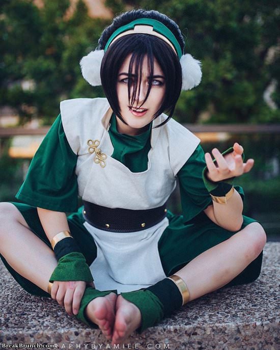 cosplay Avatar airbender the last toph
