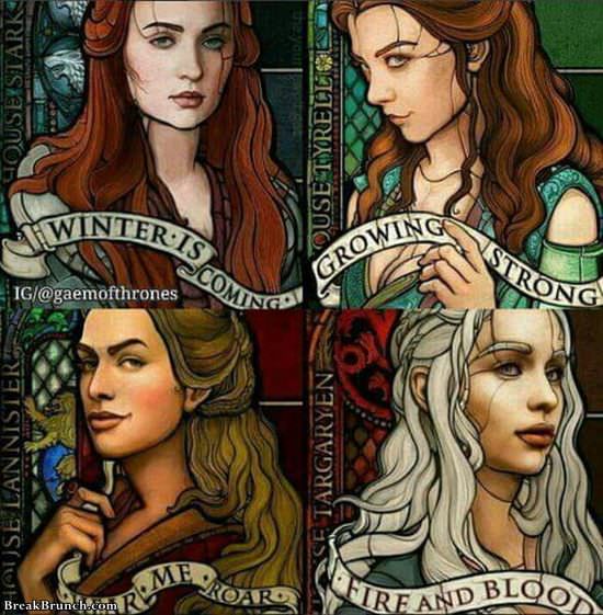 Ladies of Game of Thrones