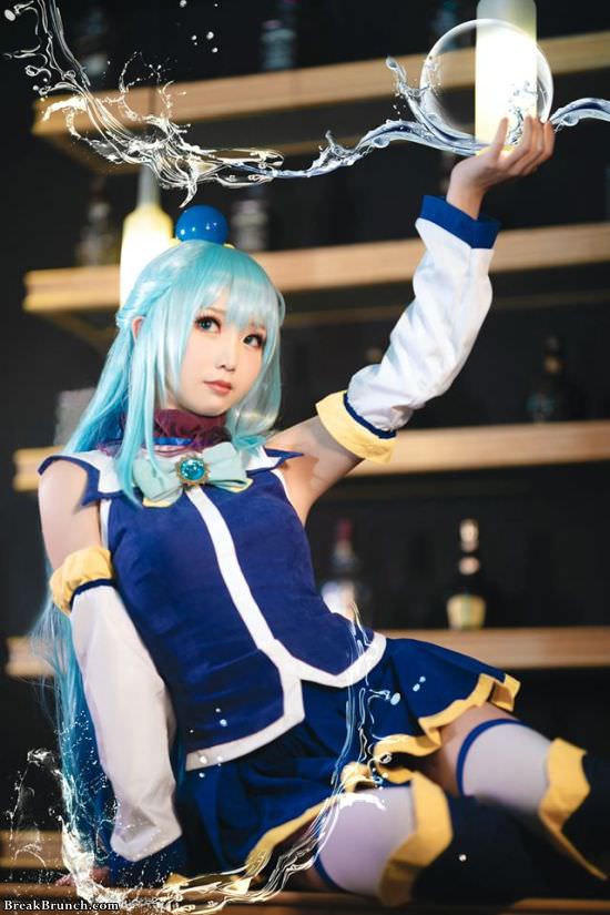 11 cute cosplay pictures of Aqua by Xianer