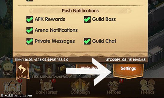 Arena code Afk