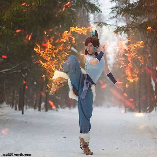 Avatar The legend of Korra cosplay by Lady Oichi Chan (7 pics)