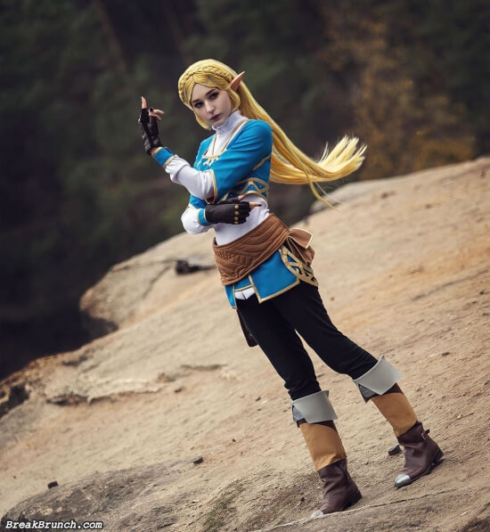 Link and Zelda cosplay - BreakBrunch