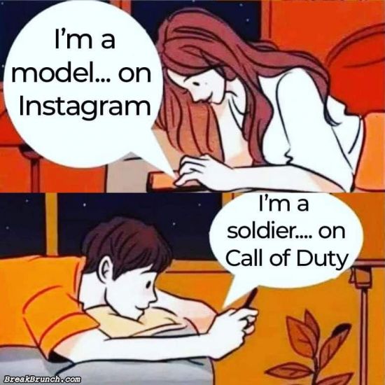 I am solider in Call of Duty