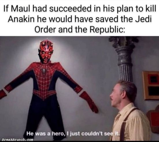 Maul is the real hero