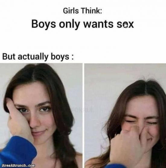 What boys actually want