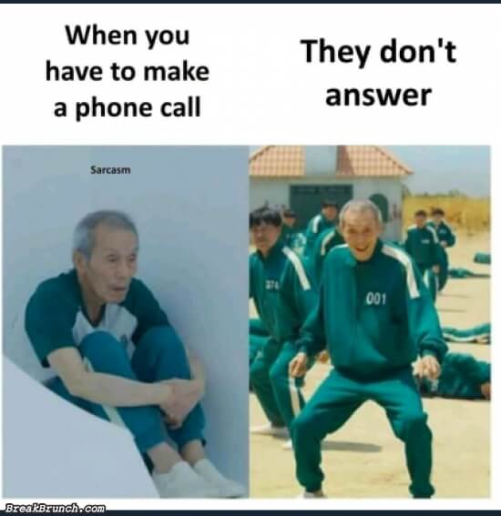 When you have to make a phone call