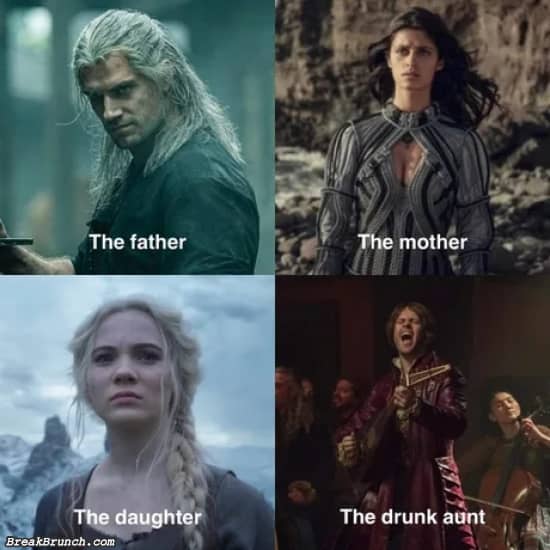 Witcher movie in 4 pictures