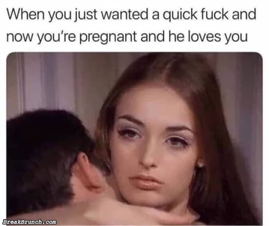 That Babe wanted a quick fuck