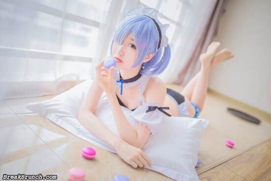 Massive collection of Rem cosplay pictures by KIMEME (19 photos)
