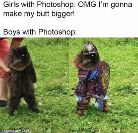 Boys with photoshop