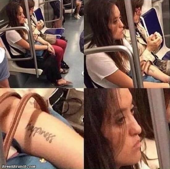 Get a different tattoo
