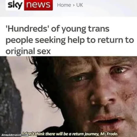 Hundreds of trans people seeking to return to original sex