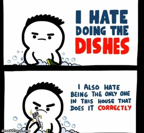 Why I do dishes