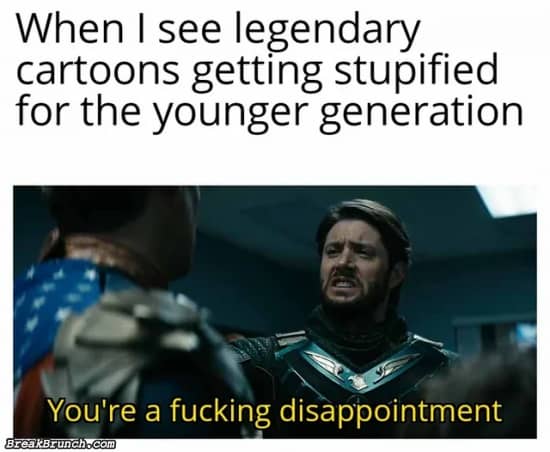 A f*cking disappointment