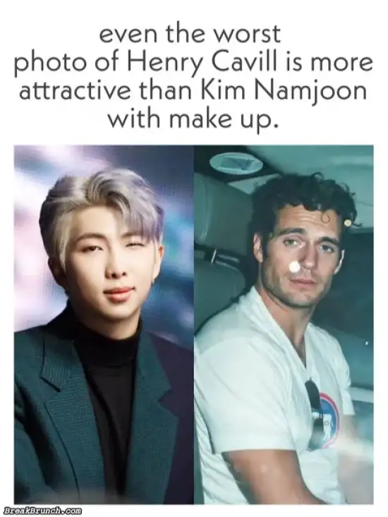 Kim Namjoon is now world most handsome man