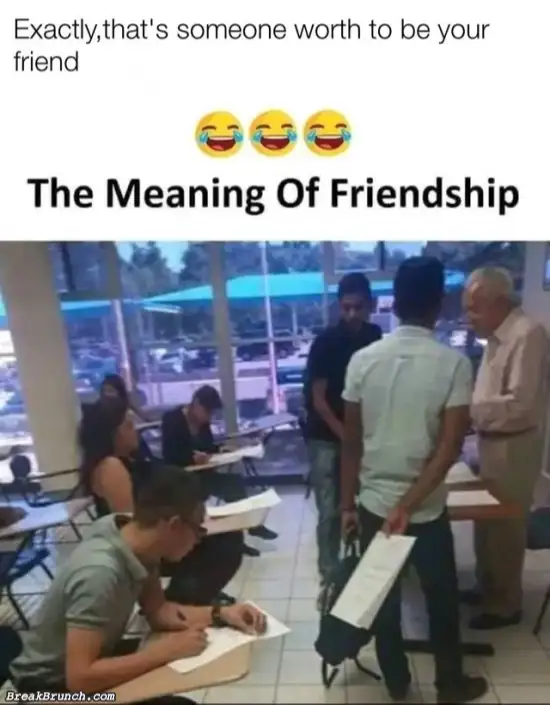 The meaning of friendship