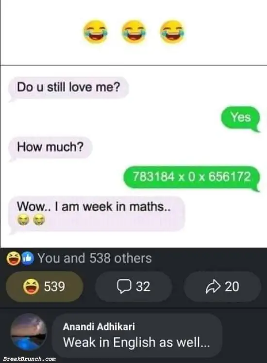 I am weak in math