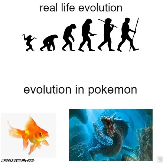 Evolution in Pokemon
