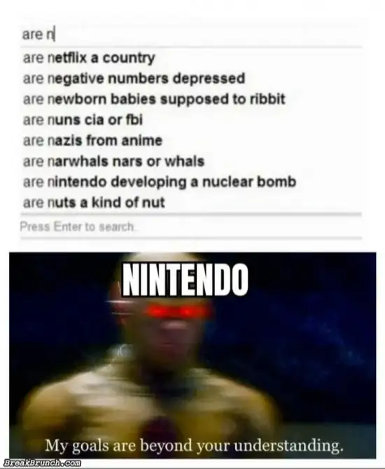 Are Nintendo developing a nuclear bomb
