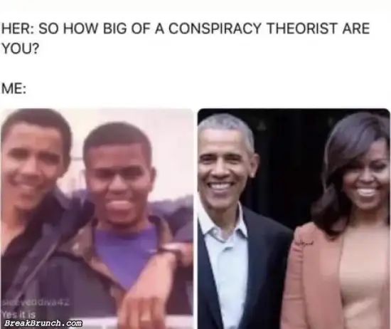 Are you a big fan of conspiracy theorist